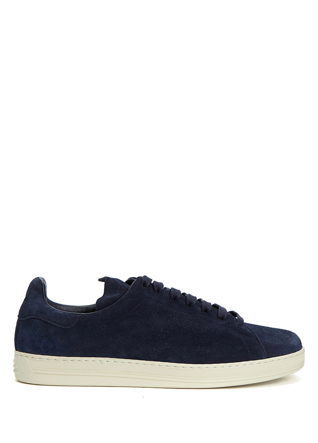 Tom Ford Lacivert Erkek Süet Sneaker