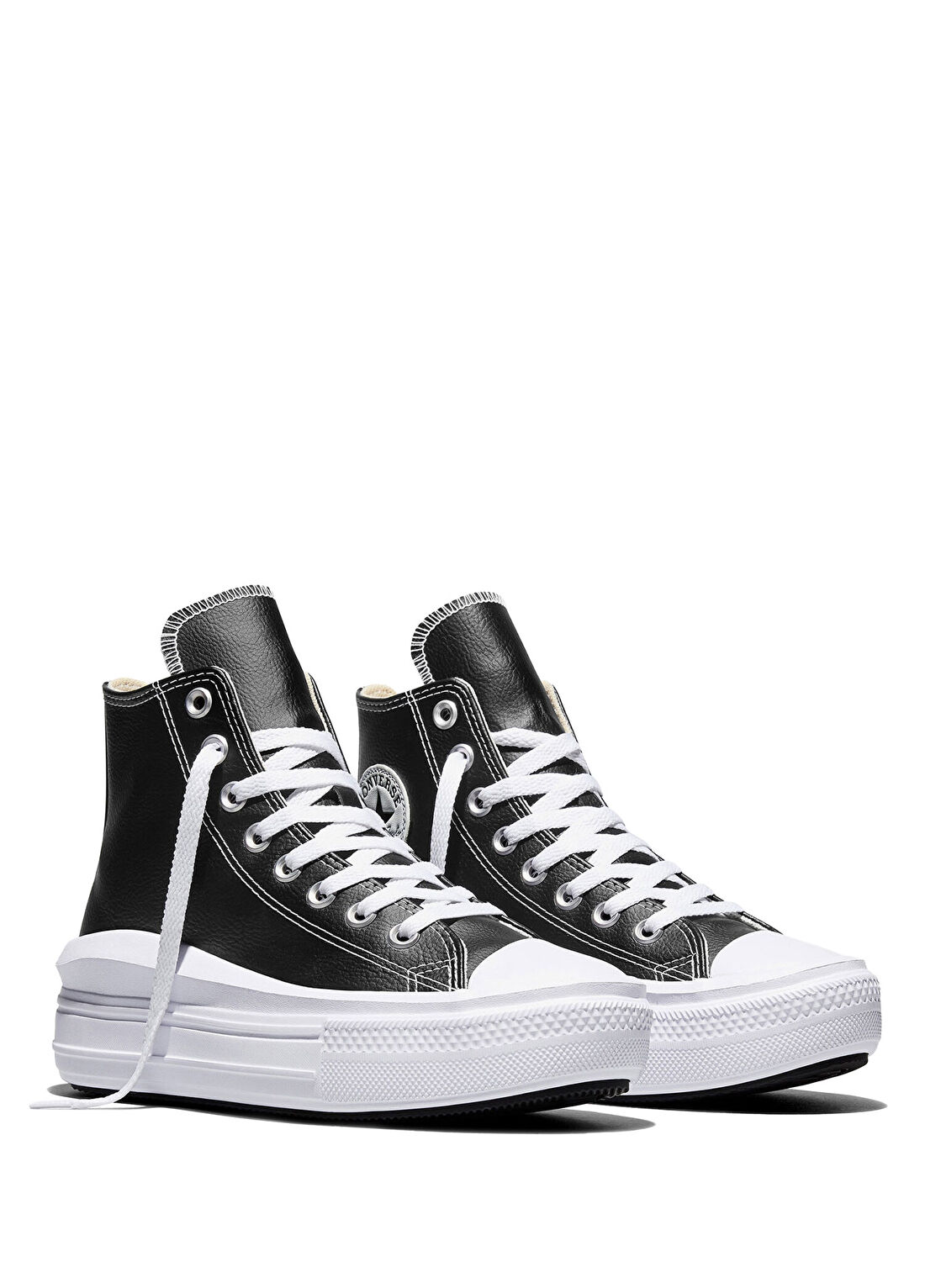 Converse Chuck Taylor All Star Move Siyah Kadın Sneaker görsel 2