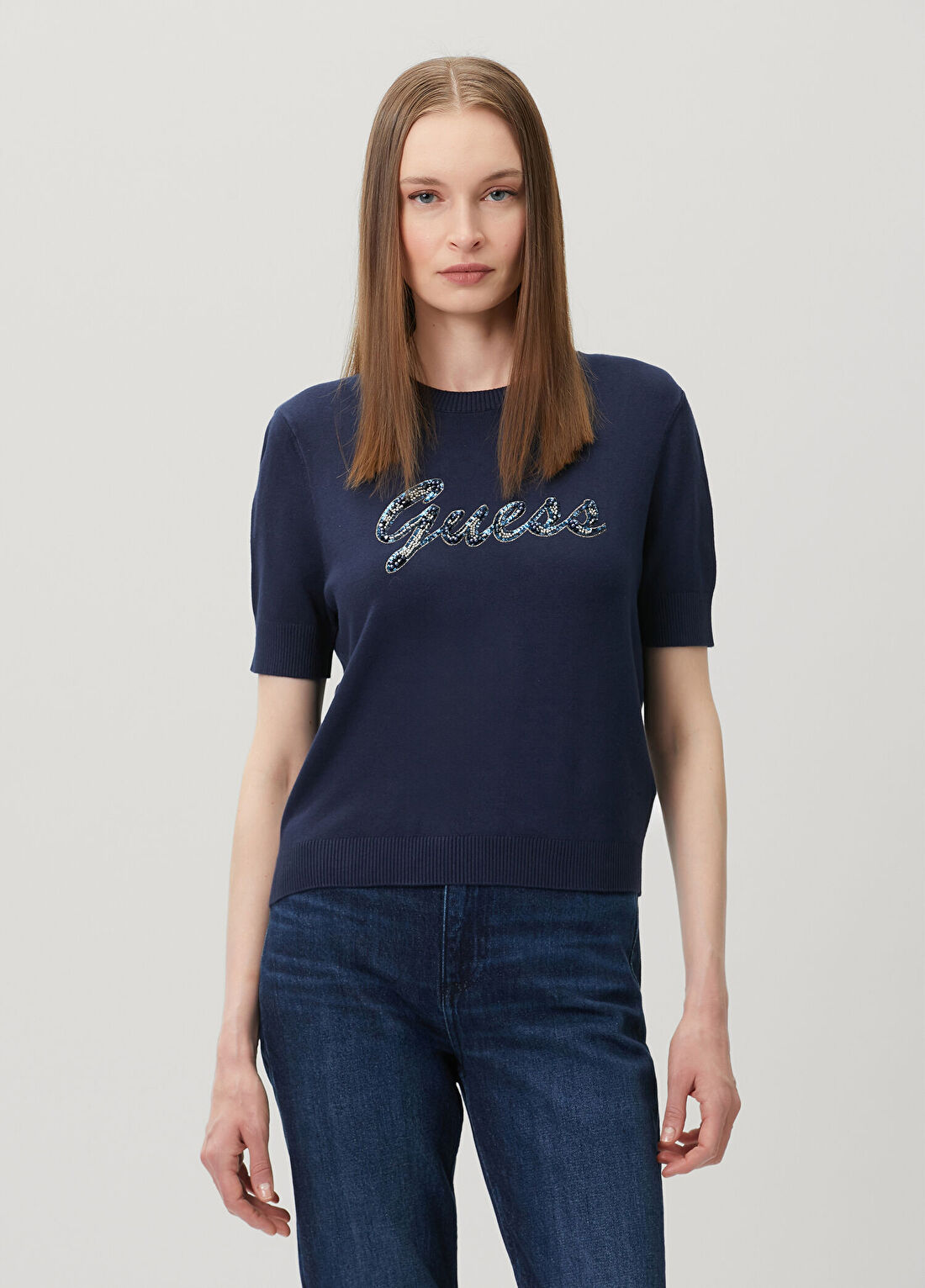 Guess Margaret Lacviert Triko görsel 3