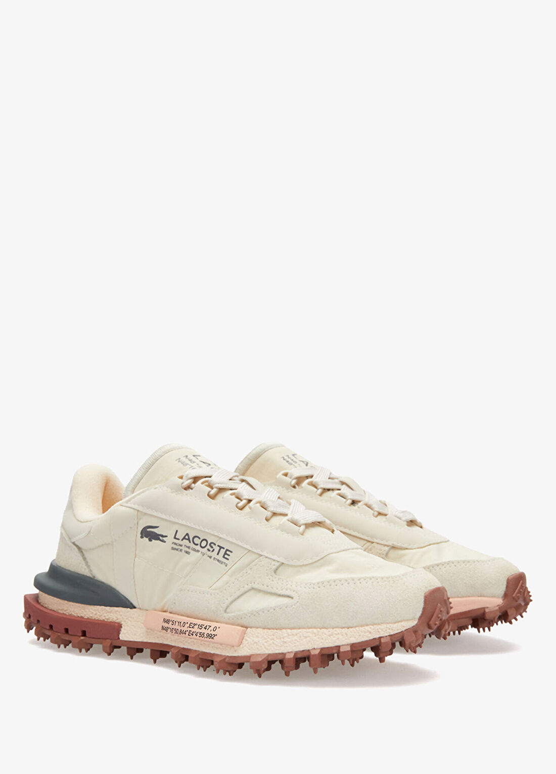 Lacoste Elite Active Krem Kadın Sneaker görsel 2