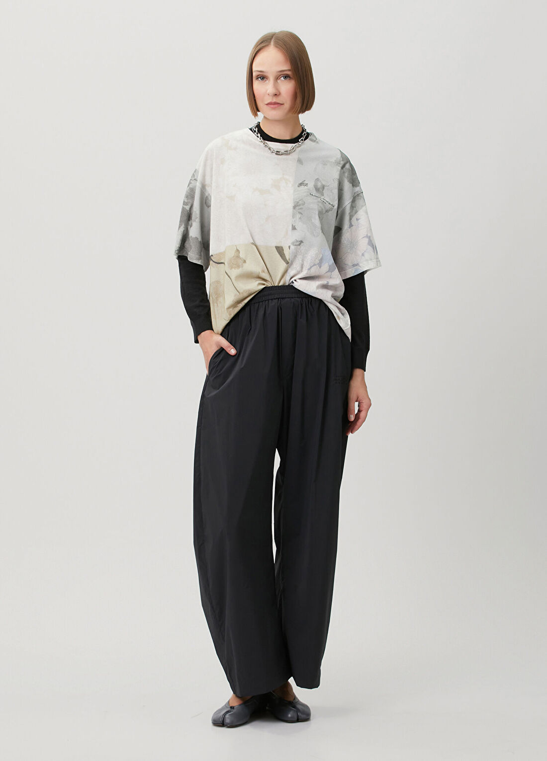 MM6 Maison Margiela Siyah Pantolon