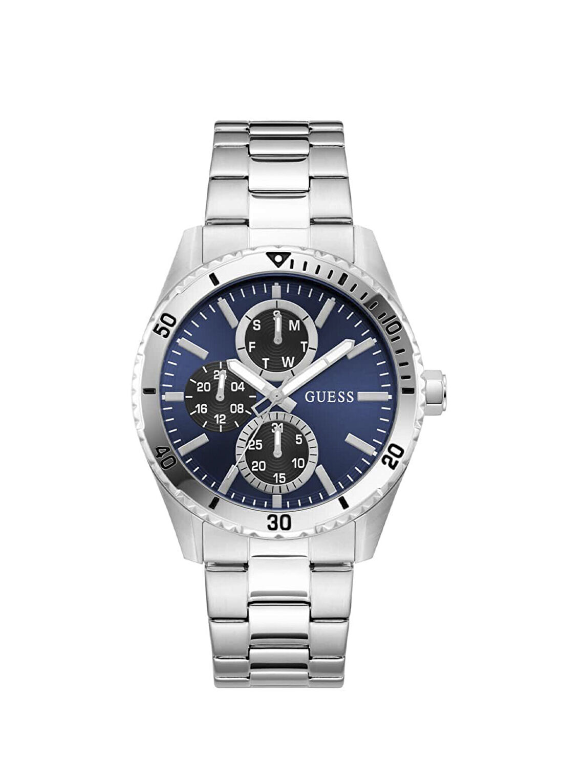 Guess GUGW1061G7 Metalik Gri Çelik Erkek Kol Saati
