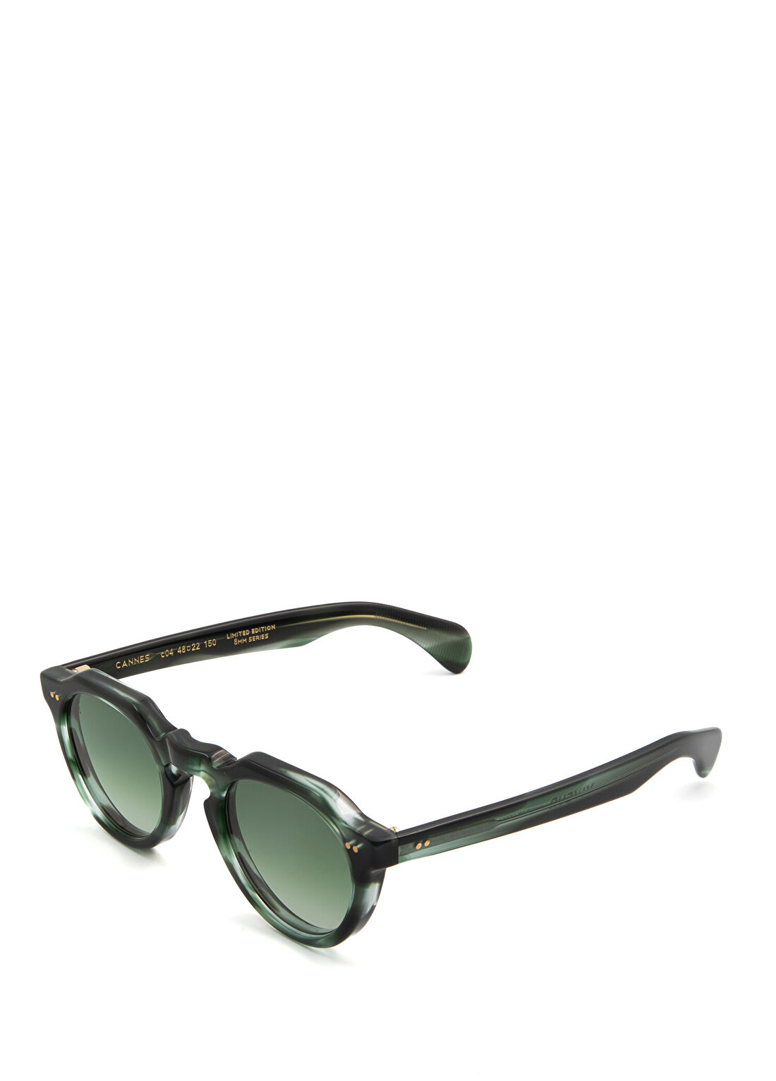 Viveur Eyewear Cannes Heritage Collection Yeşil Asetat Unisex Güneş Gözlüğü görsel 2