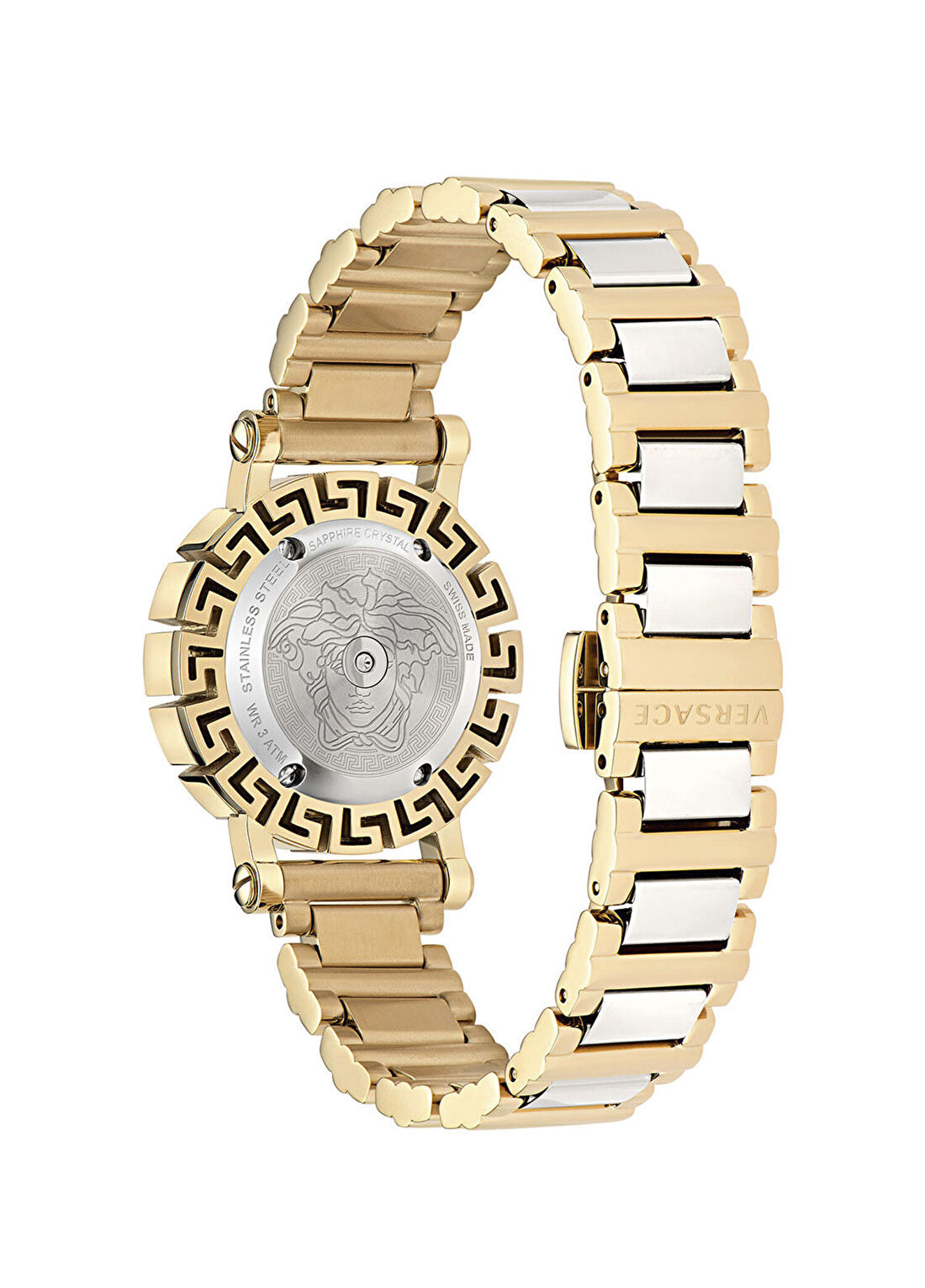 Versace VRSCVE2Q00622 V-Tribute Altın Rengi Kadın Kol Saati görsel 3