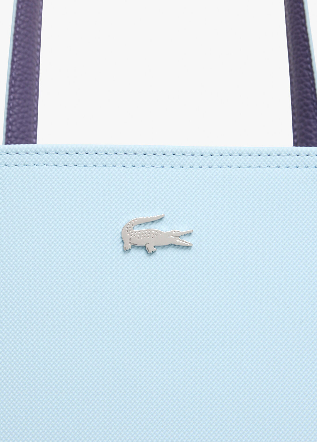 Lacoste Anna Çift Taraflı Mor Kadın Omuz Çantası görsel 4