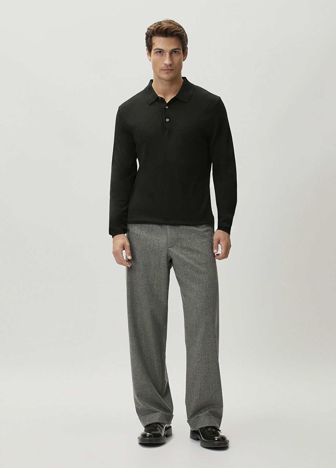 Giorgio Armani Gri Yün Pantolon