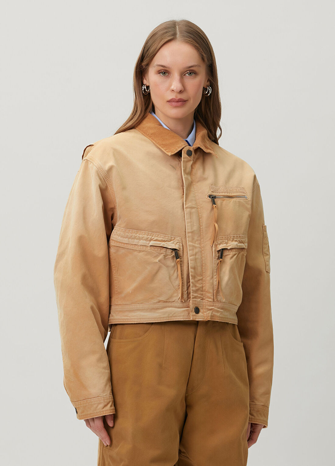 Dsquared2 Camel Denim Ceket