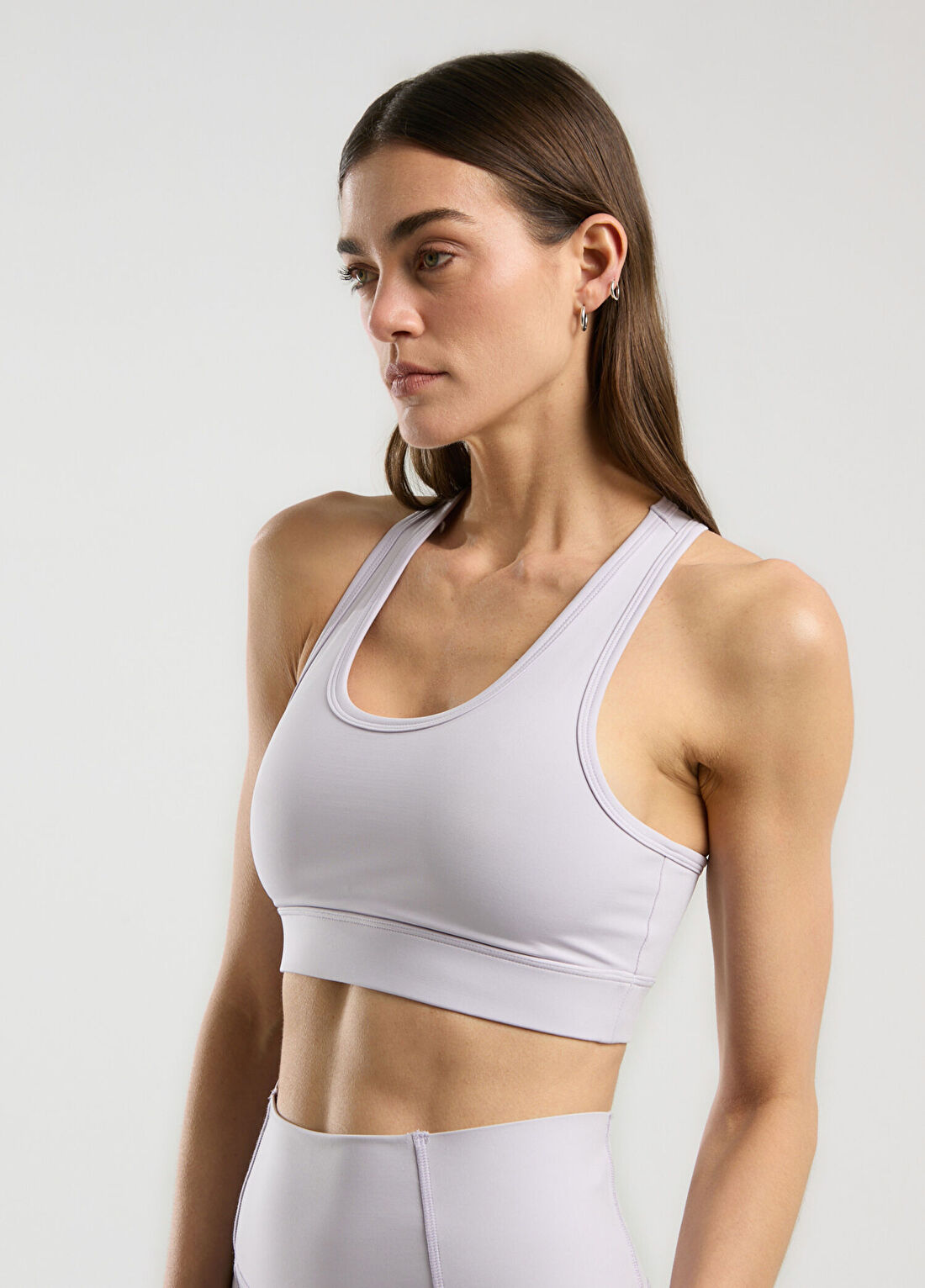 Everlast Everfit Training Essentials Lila Cross Back Kadın Sporcu Sütyeni görsel 3