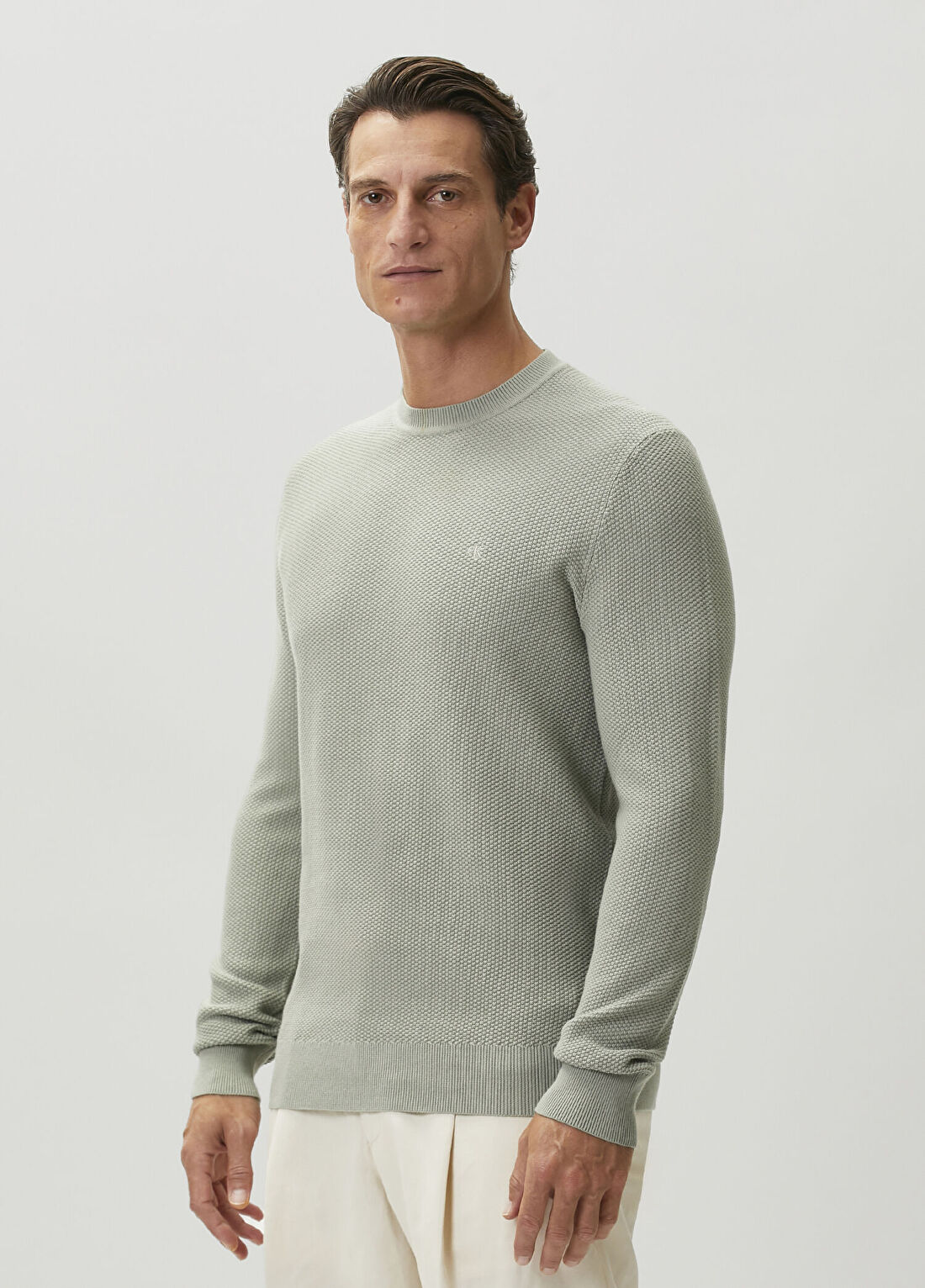 Calvin Klein Bej Triko görsel 3