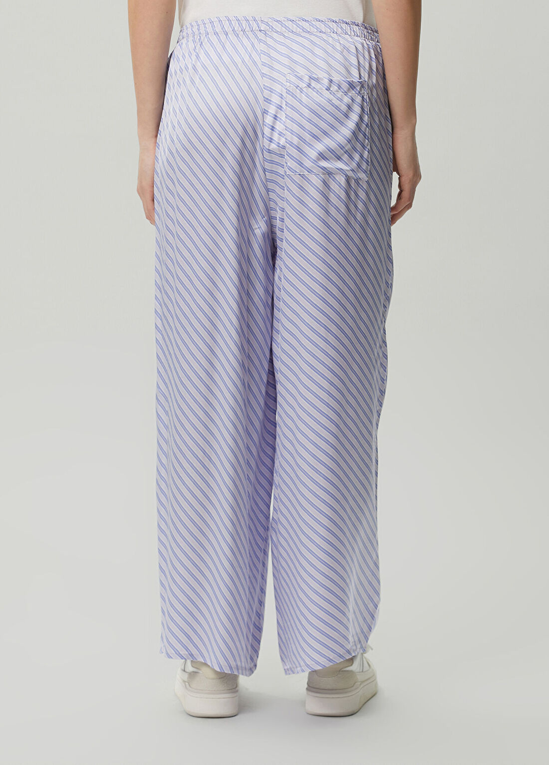 American Vintage Açık Mavi Pantolon görsel 4