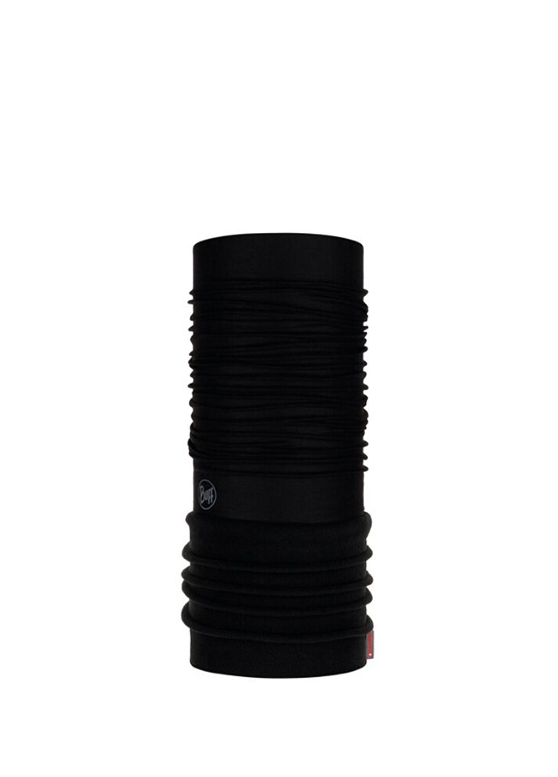 Buff Polar Solid Black Unisex Boyunluk