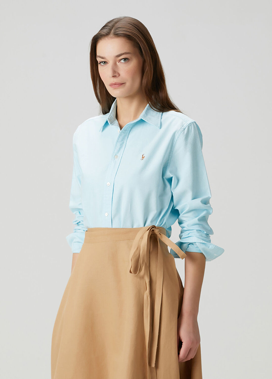 Polo Ralph Lauren Açık Mavi Gömlek görsel 3