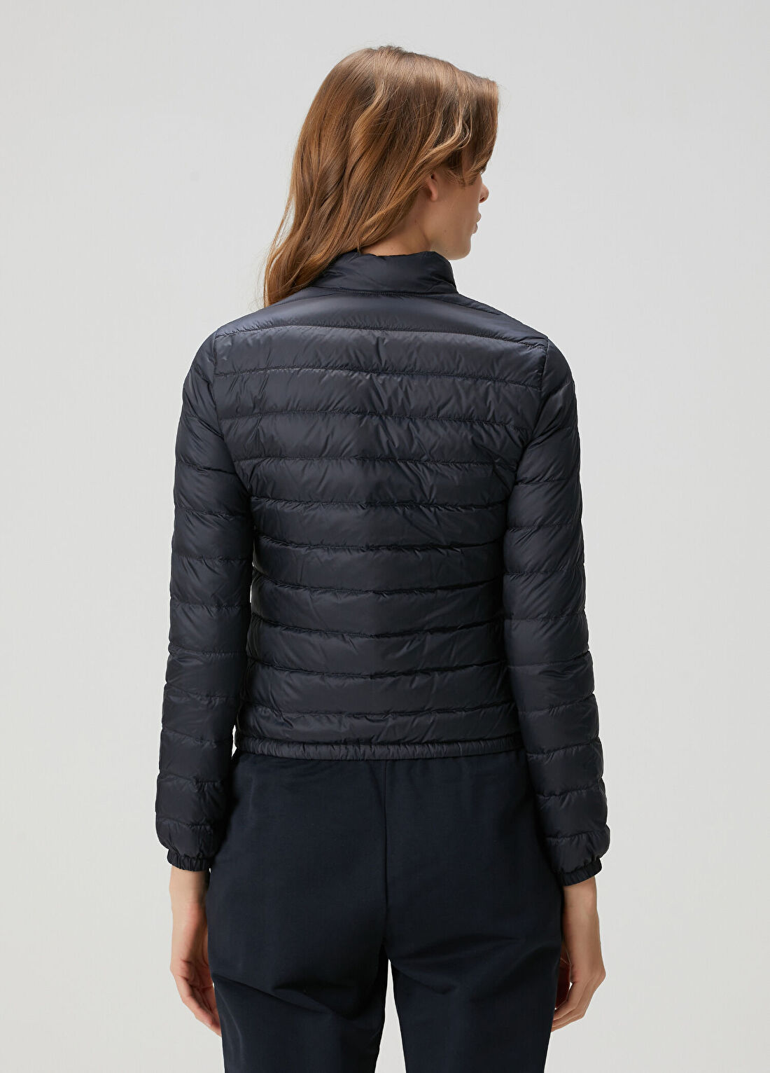 Moncler Lans Lacivert Puff Mont görsel 4