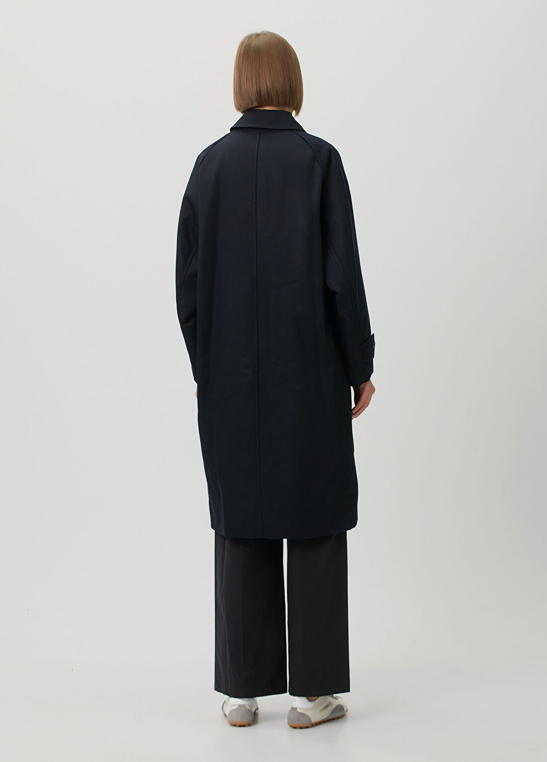 A.P.C. Koyu Lacivert Parka görsel 4