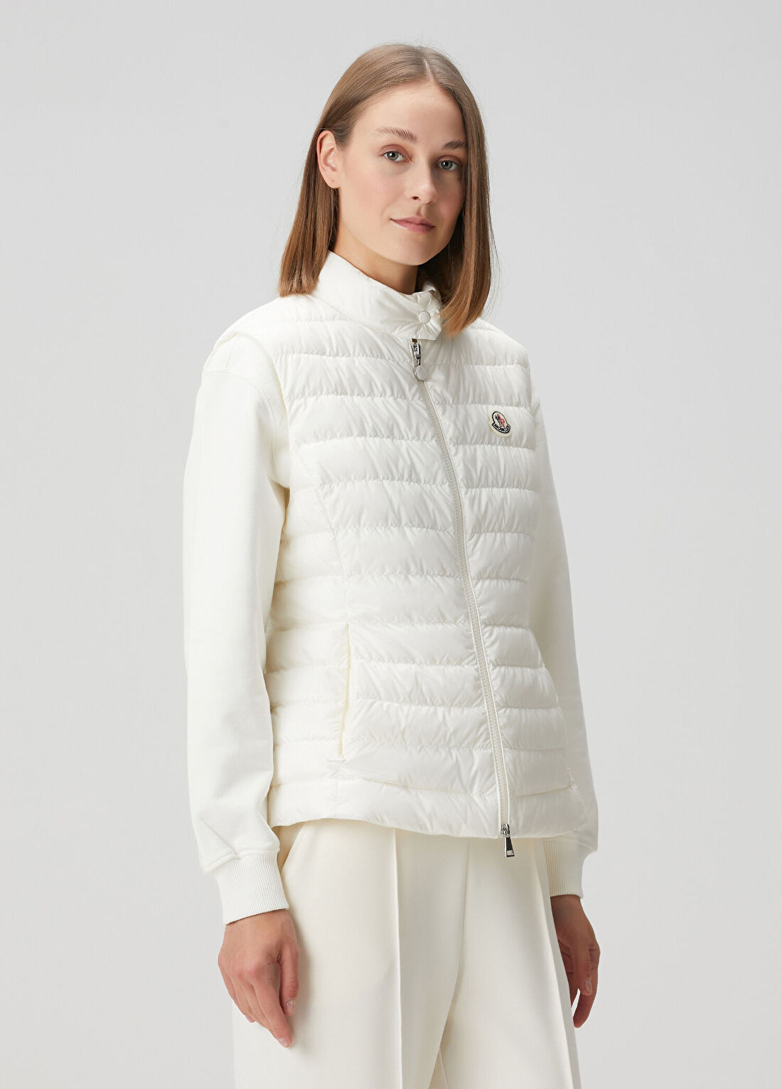 Moncler Igens Beyaz Yelek