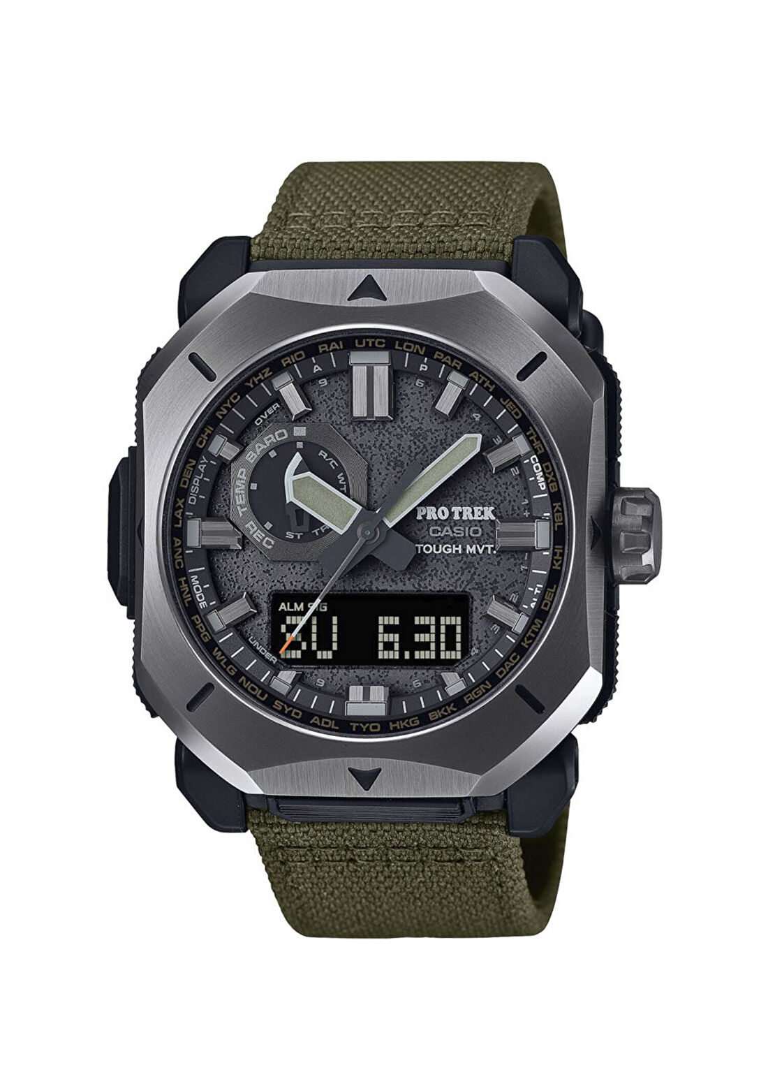 Casio PRW-6900YB-3DR Yeşil Erkek Kol Saati