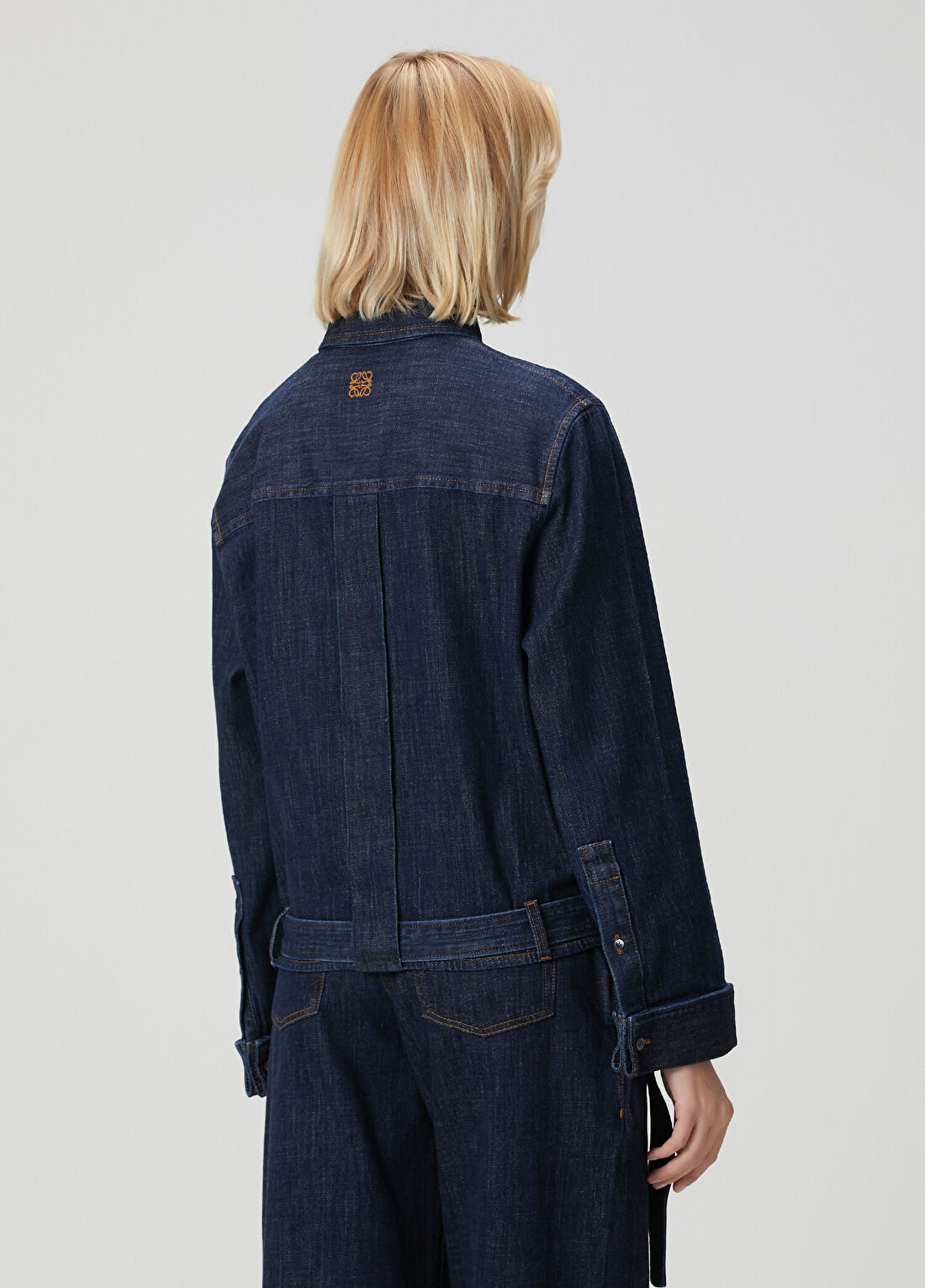 Loewe Koyu Mavi Denim Gömlek görsel 4