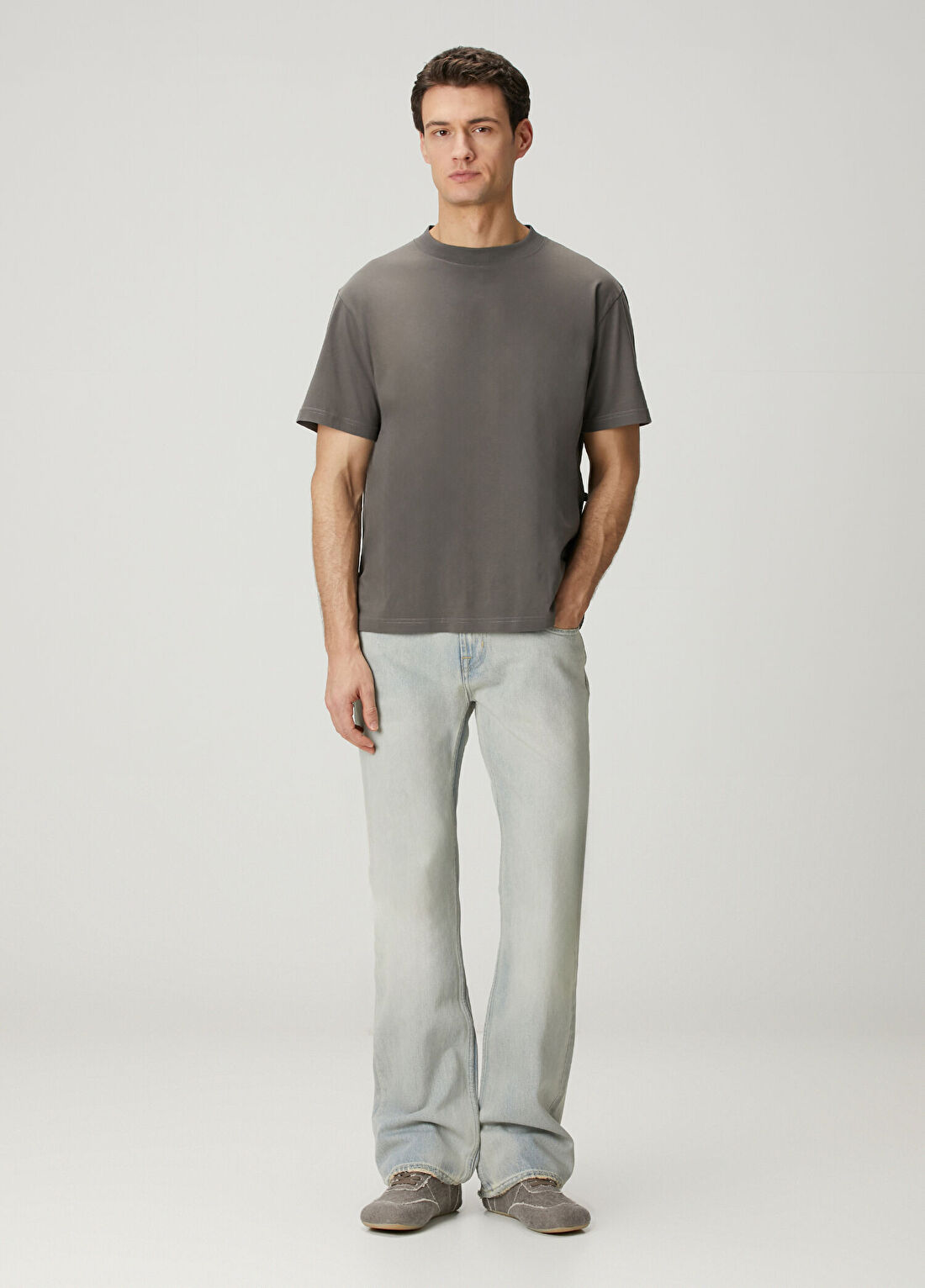7 For All Mankind Açık Mavi Bootcut Jean Pantolon