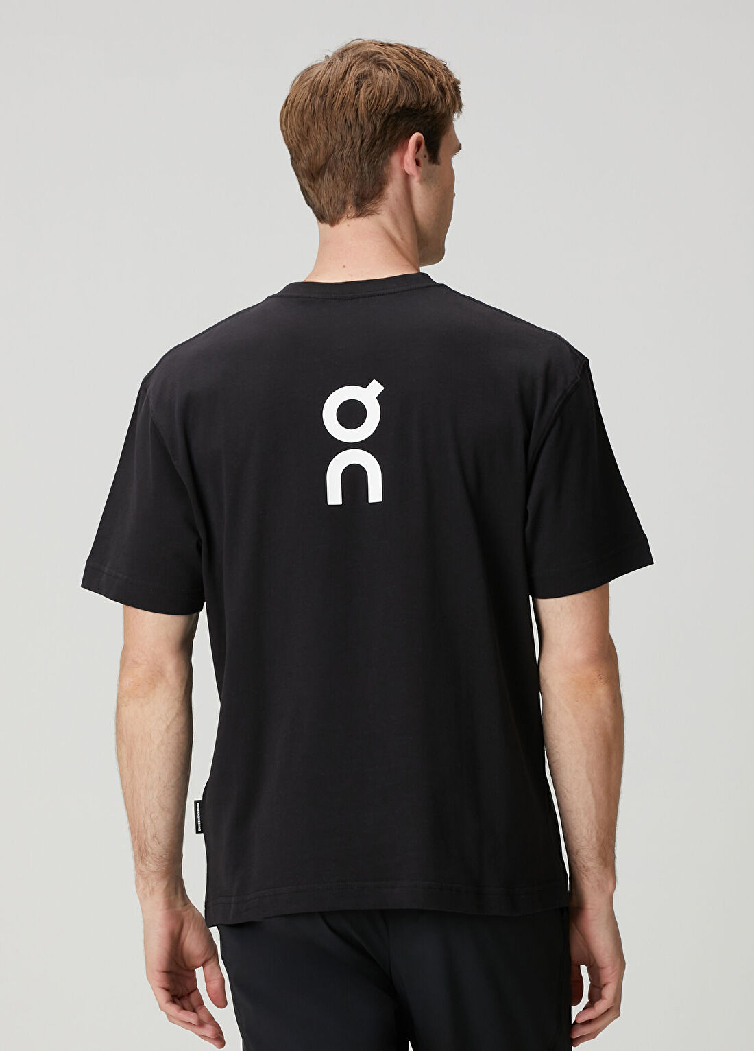On Club T Siyah Basic T-shirt görsel 4