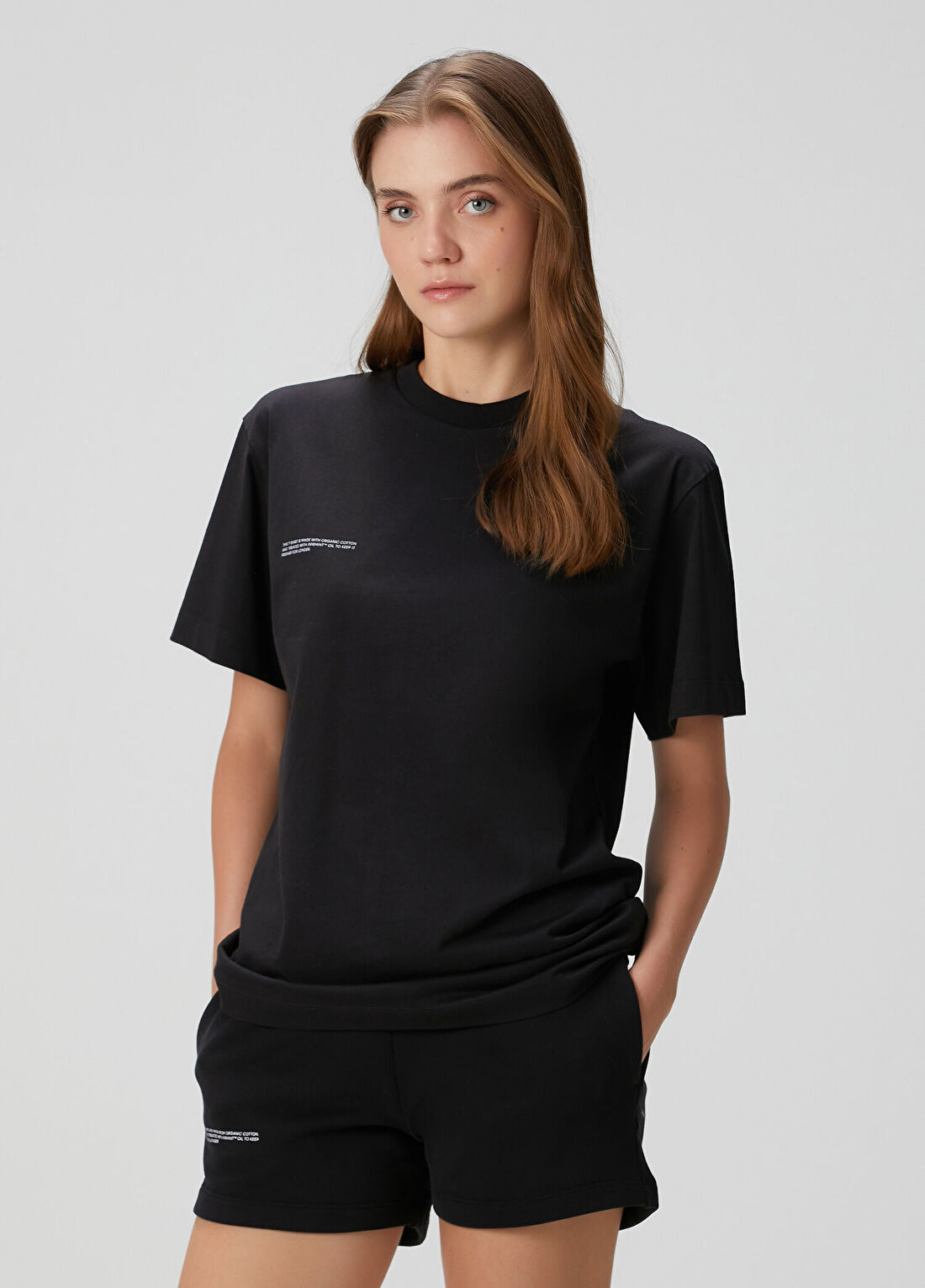 Pangaia Siyah T-shirt görsel 3