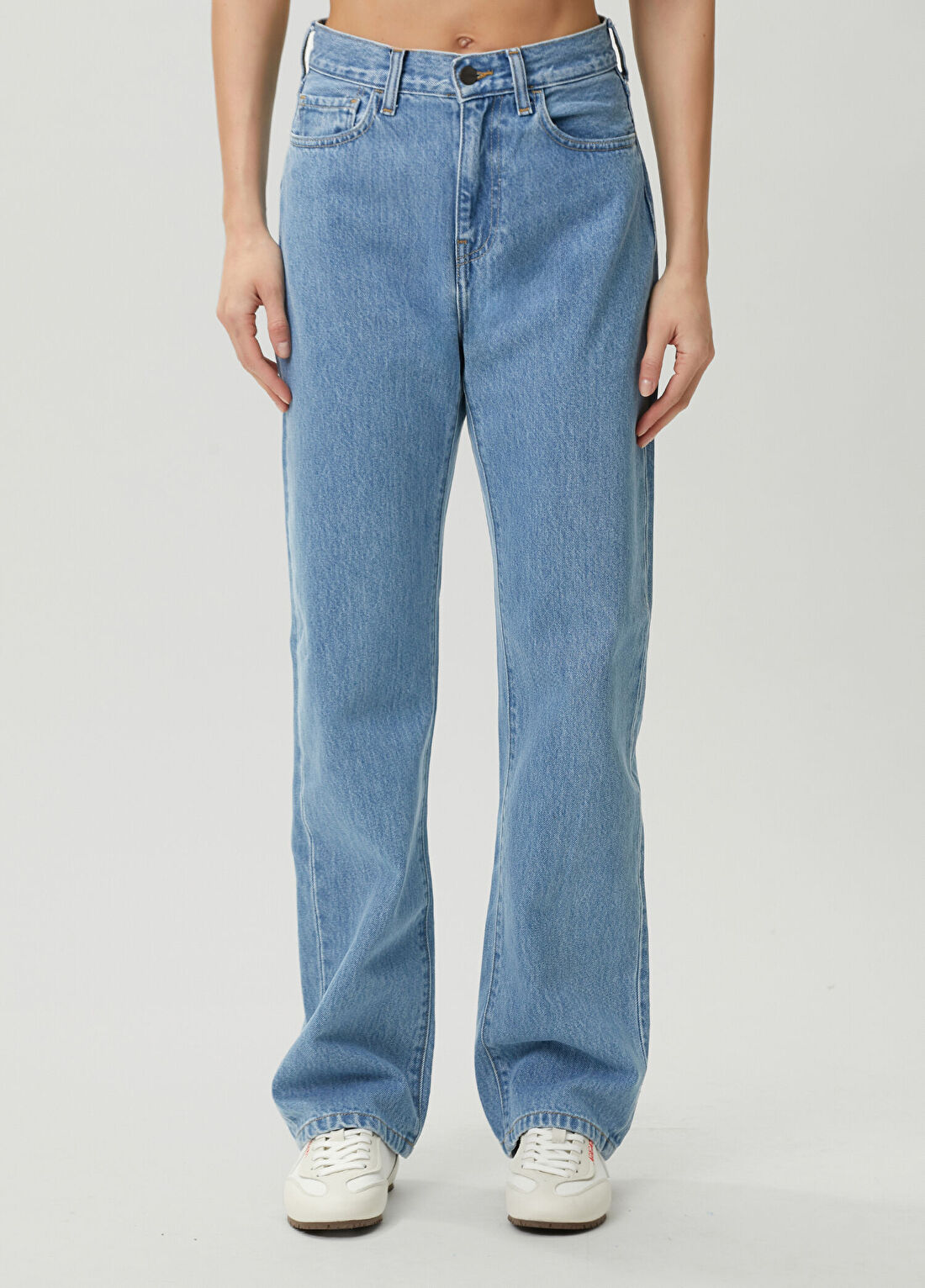 Carhartt WIP Noxon Mavi Jean Pantolon görsel 2