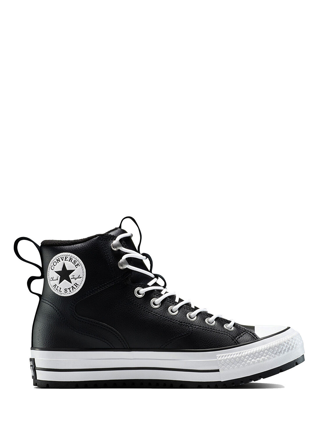Converse Chuck Taylor All Star Hiker Siyah Deri Unisex Bot