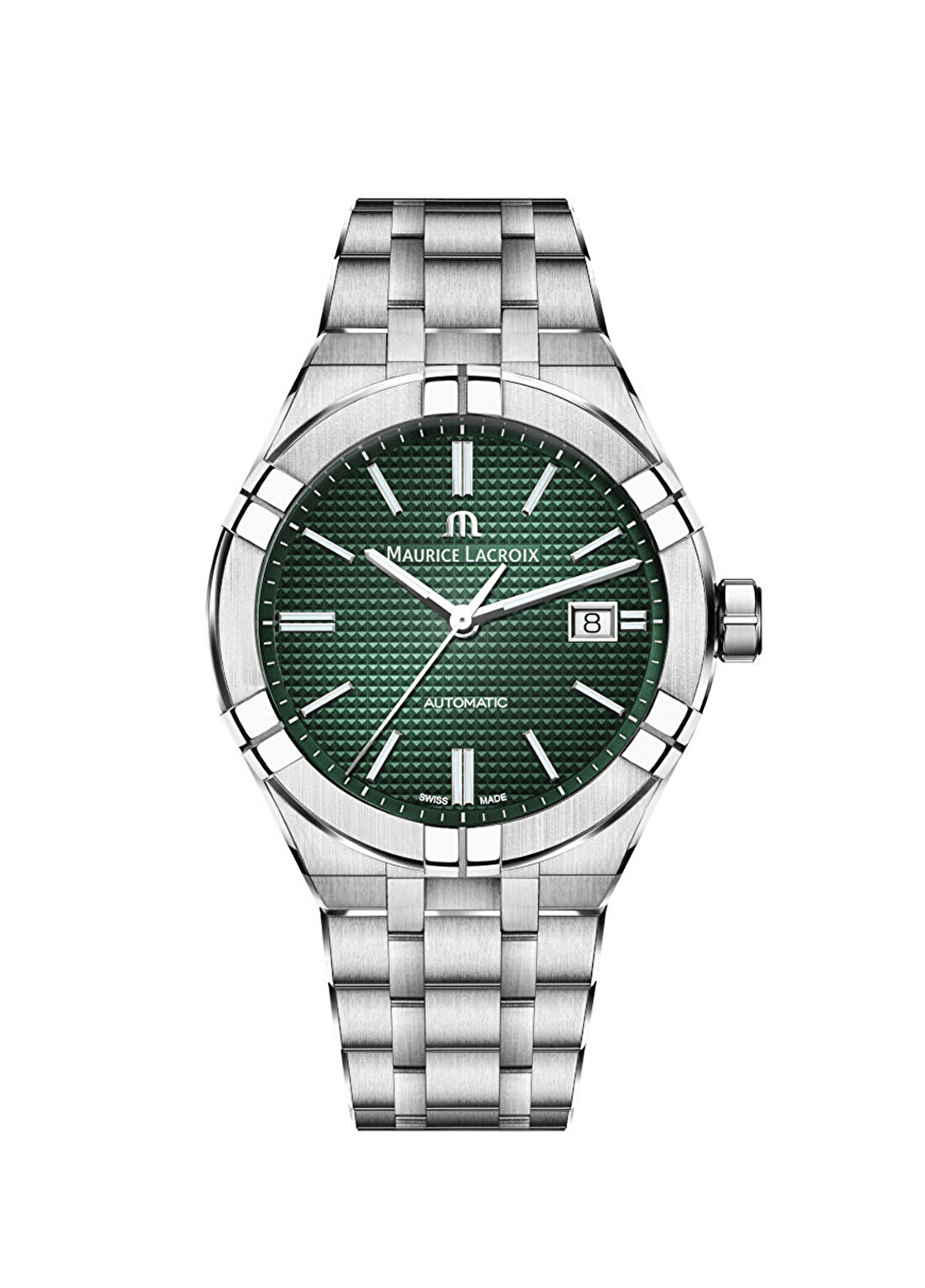 Maurice Lacroix ML-AI6008SS002630-1 Metalik Gri Erkek Kol Saati