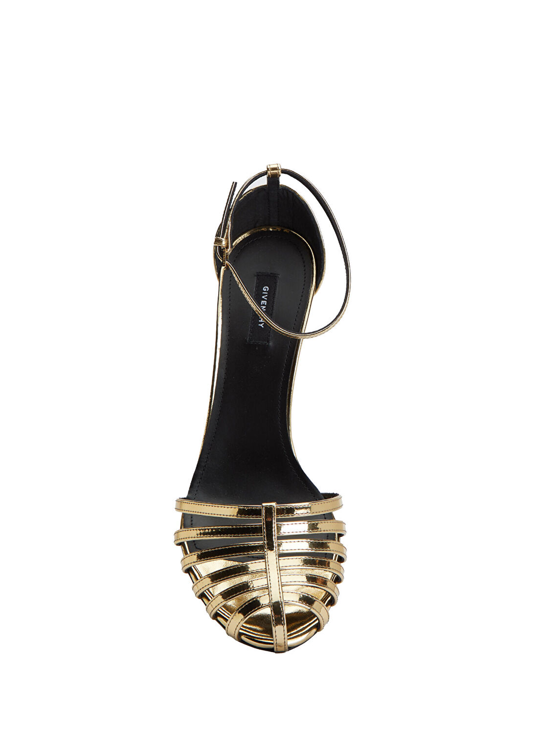 Givenchy Gold Kadın Deri Sandalet görsel 4