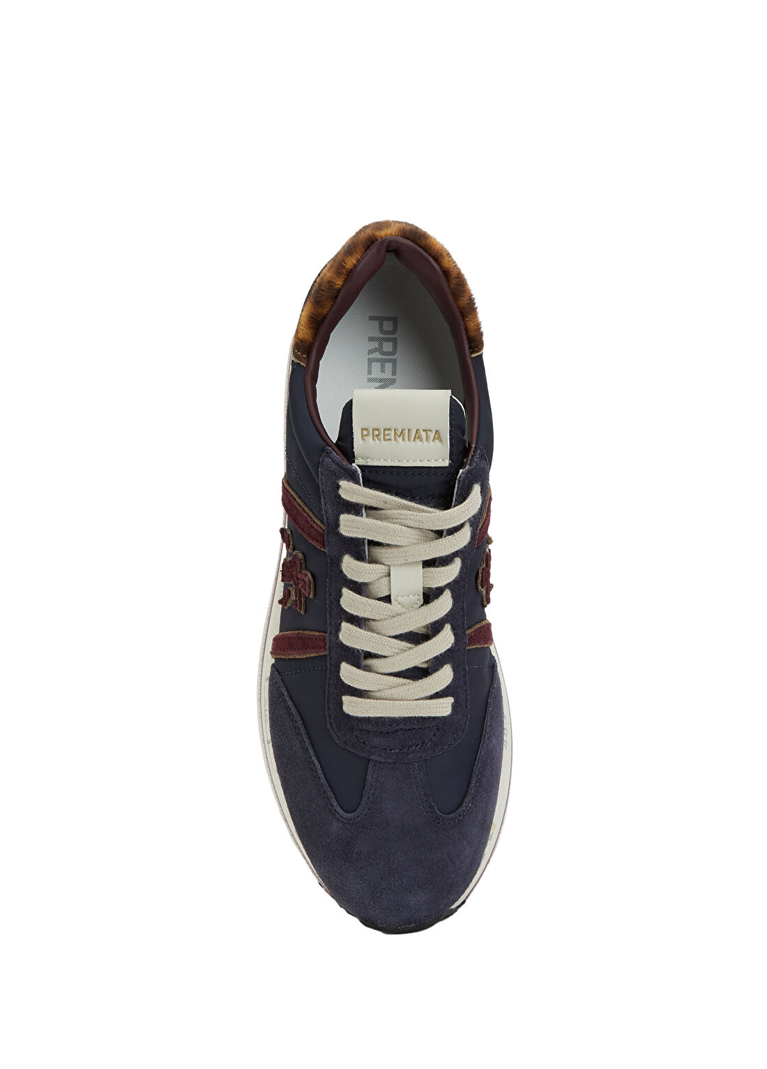 Premiata Beth Bordo Lacivert Kadın Sneaker görsel 4