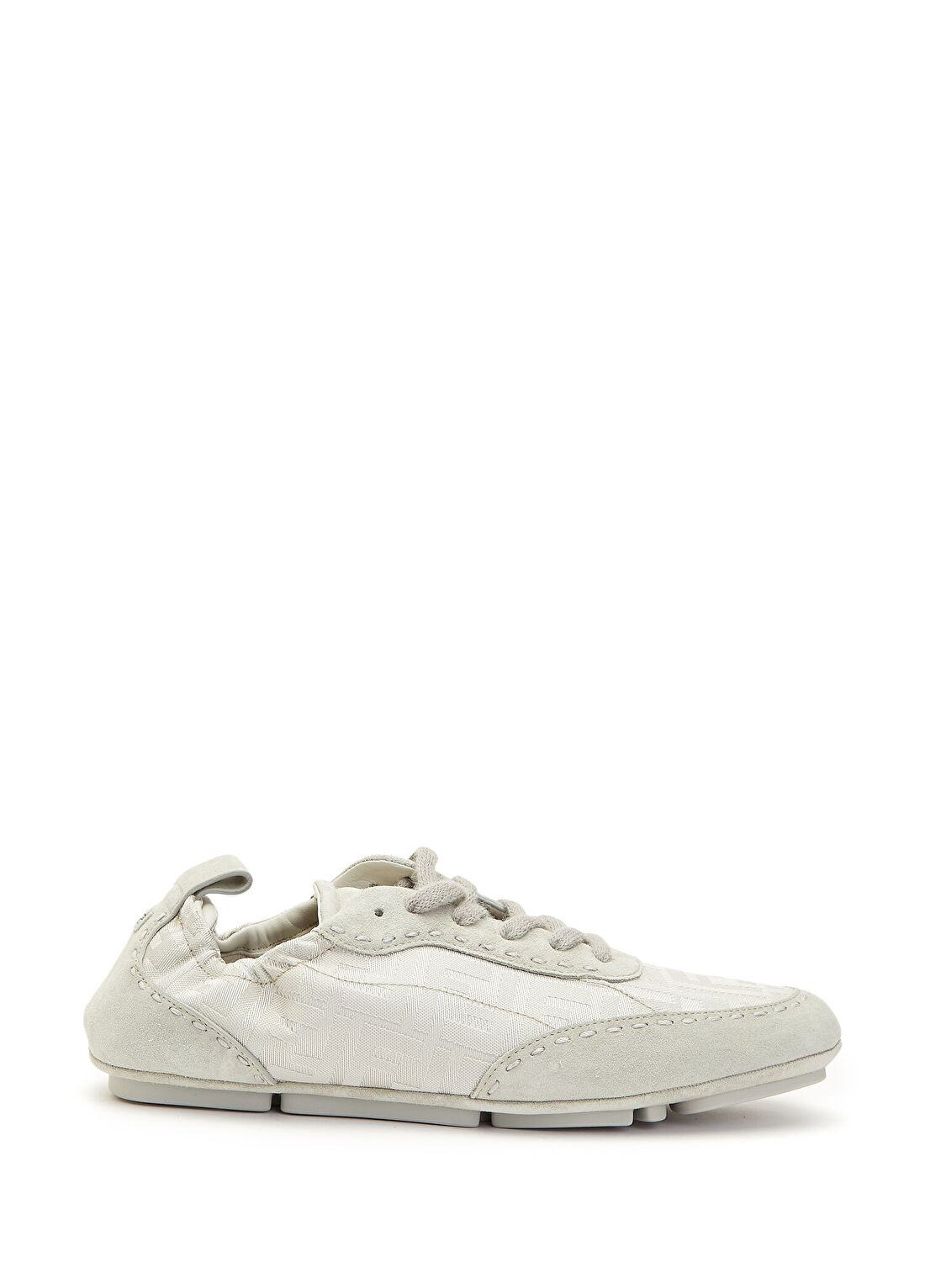 Fendi Fit Gri Erkek Deri Sneaker