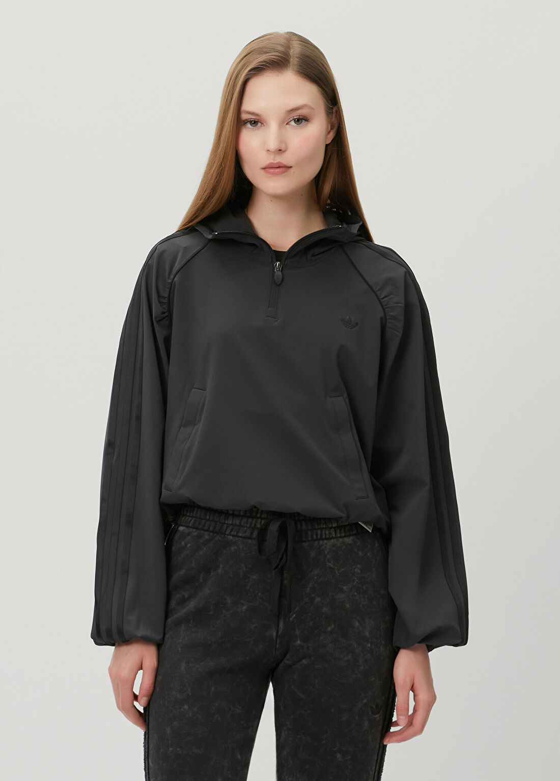 Adidas Originals Sport Siyah Coverup Ceket