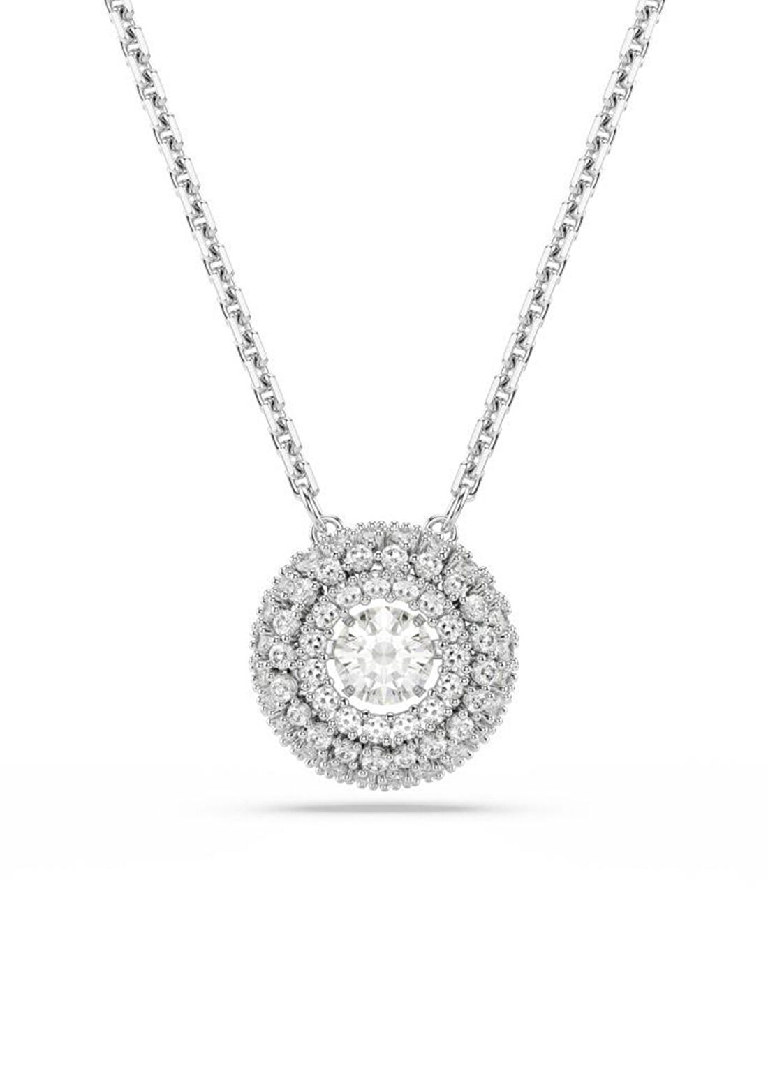 Swarovski 5738246 Sublıma Pend Sp Dc Whı Rhs Metalik Kadın Kolye görsel 2
