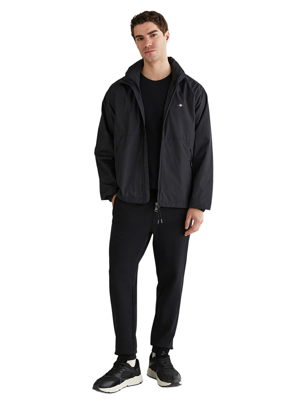 Gant Siyah Regular Fit Erkek Eşofman Altı
