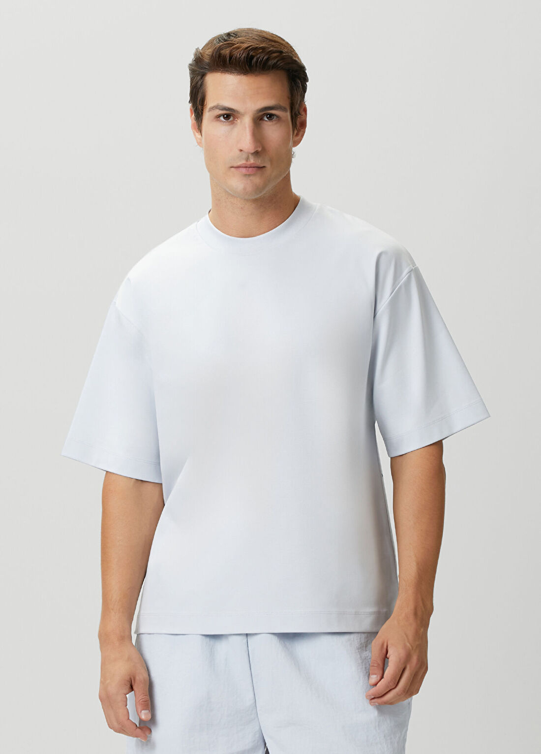 Pangaia Gri Pamuk T-shirt