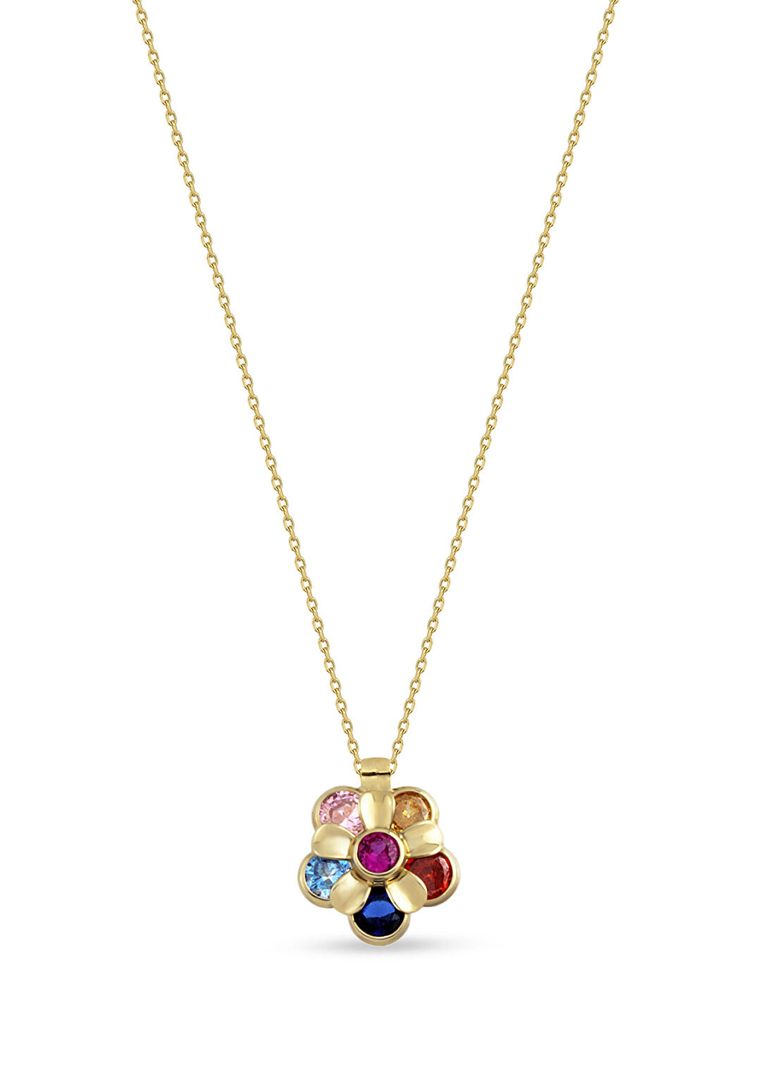 Orena Jewelry Bouquet 14 Ayar Altın Kadın Kolye