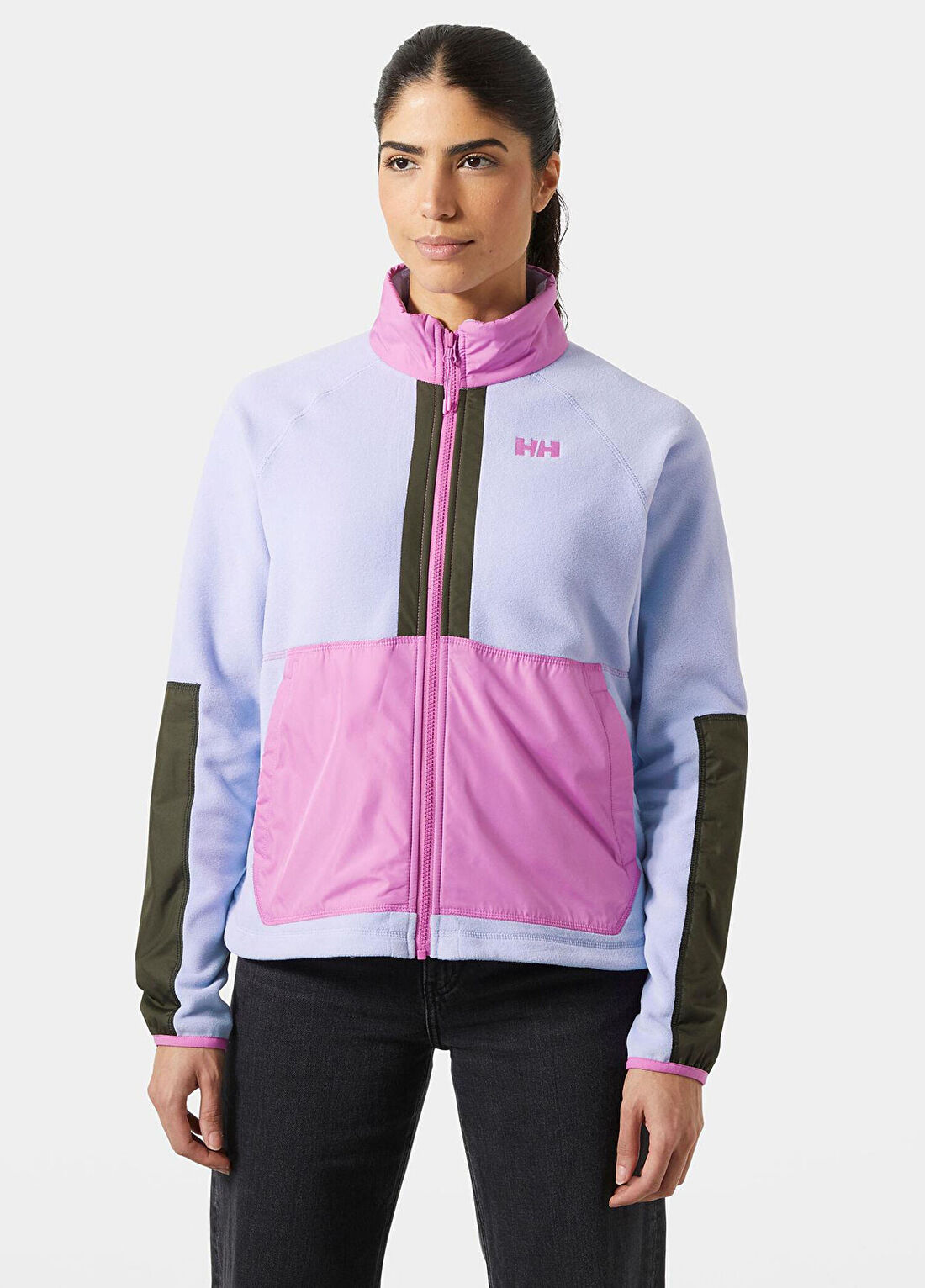 Helly Hansen W Rig Bright Lavender Kadın Polar Mont görsel 2