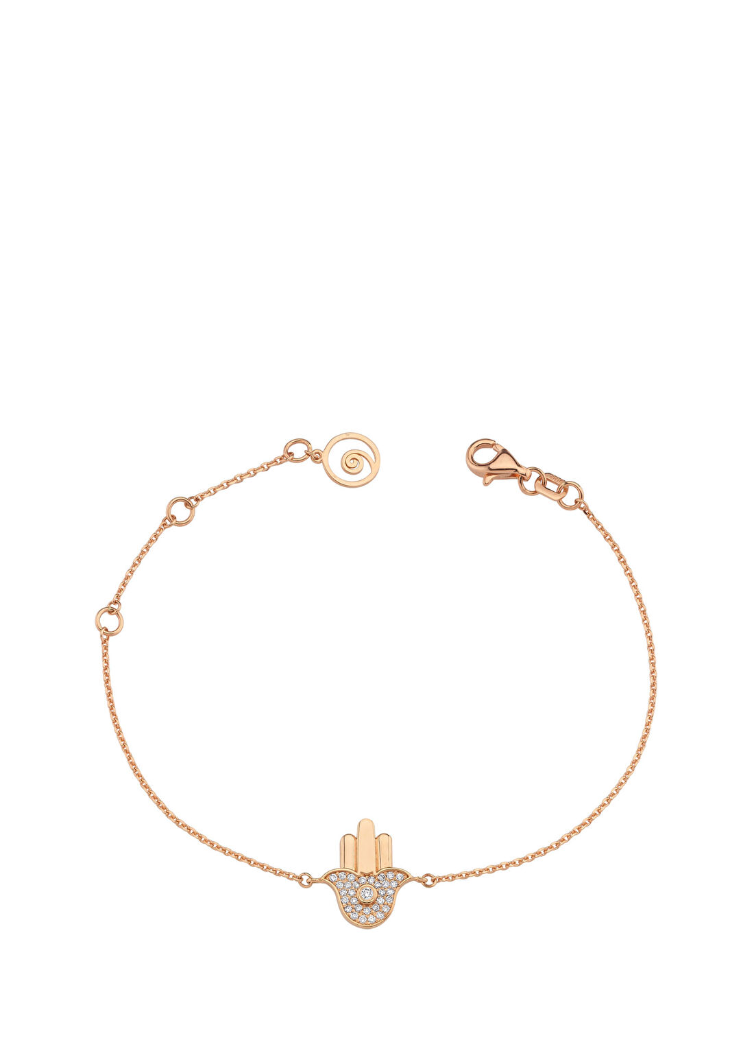 Bee Goddess Hamsa Kadın Altın Bileklik