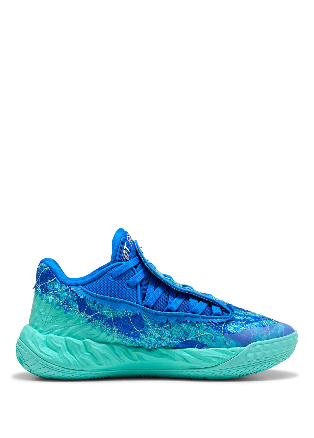 Puma MB.05 Lo Team Ultra Blue Intense Mint Unisex Genç Basketbol Ayakkabısı
