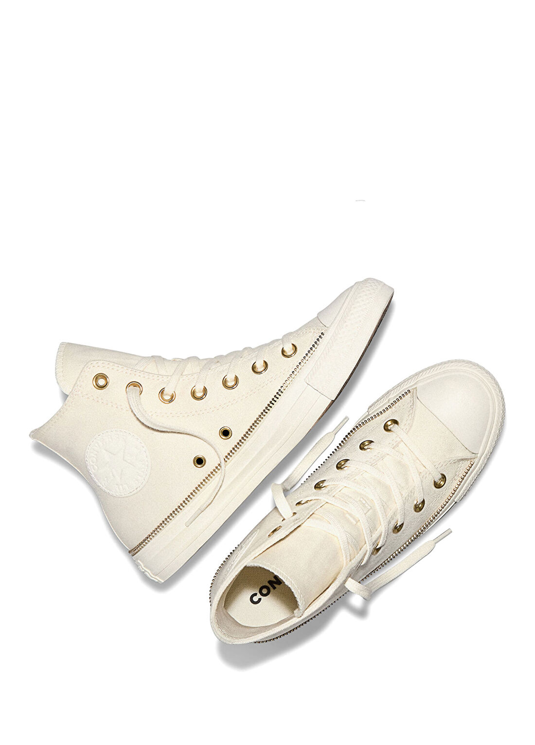 Converse Chuck 70 Krem Unisex Sneaker görsel 4
