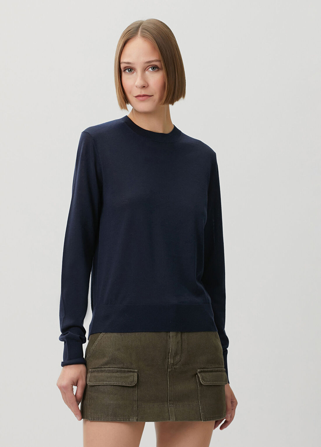 Dsquared2 Lacivert Yün Triko görsel 3