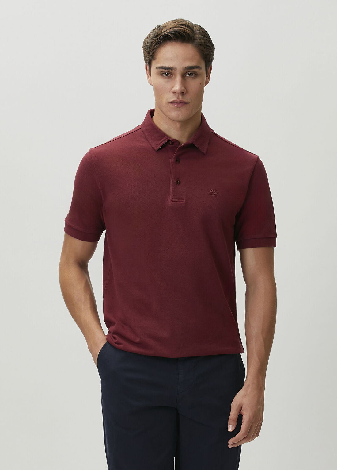 Etro Bordo Polo T-shirt