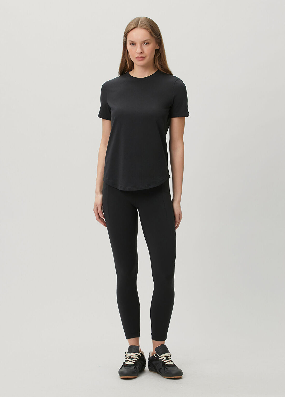 lululemon Love Crew Siyah T-Shirt görsel 2