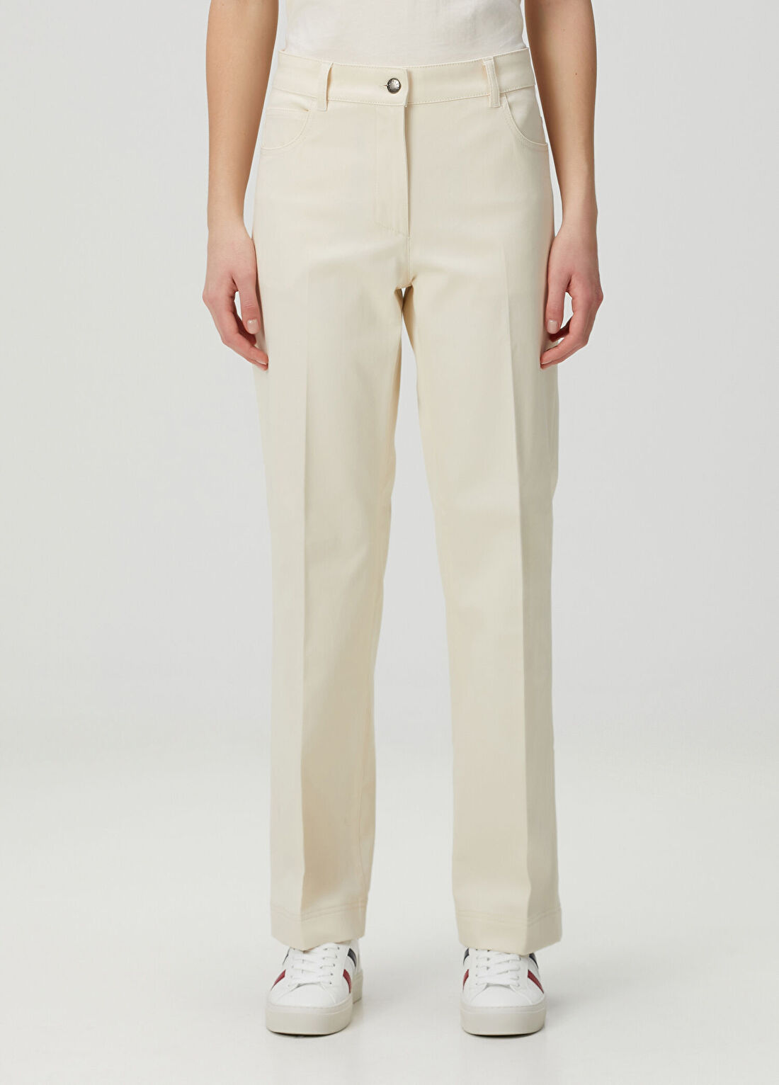 Moncler Krem Pantolon görsel 2