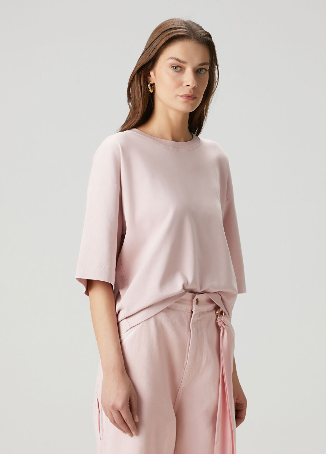 Darkpark Pembe T-shirt görsel 3