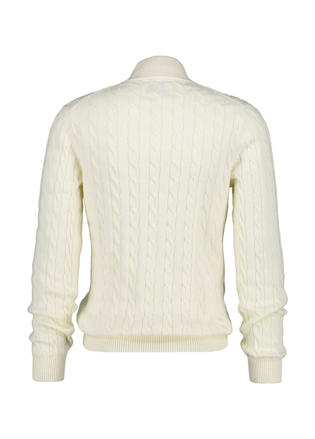 Gant Krem Örgü Regular Fit Uzun Kollu Erkek Kazak görsel 2