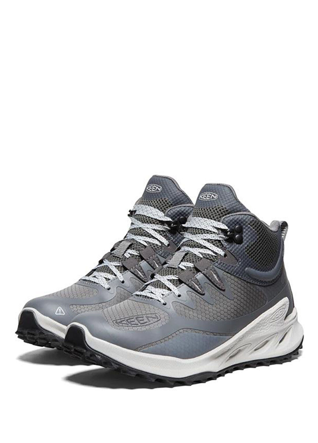 Keen Zionic Steel Grey Magnet Su Geçirmez Kadın Yürüyüş Botu görsel 3