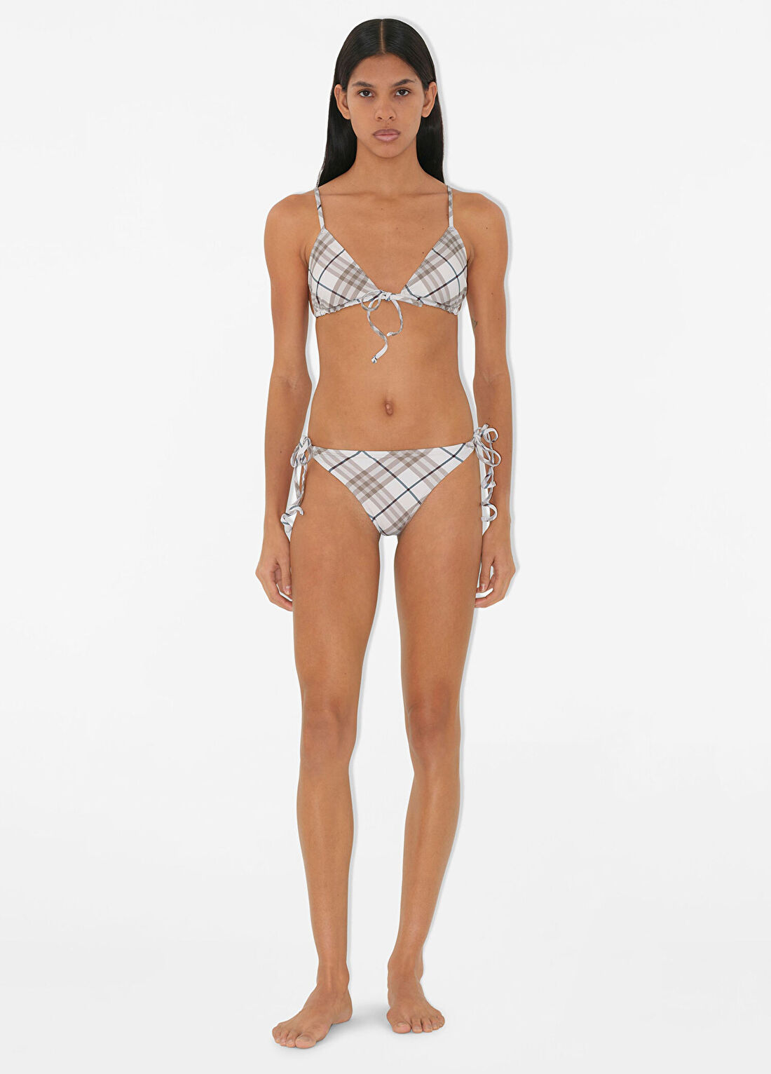 Burberry For Briefs Krem Kadın Bikini Altı görsel 2