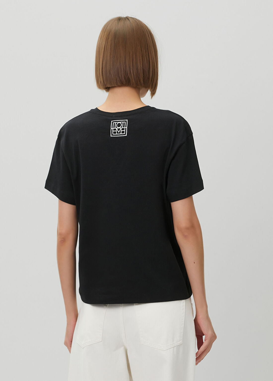 Toteme Siyah T-shirt görsel 4