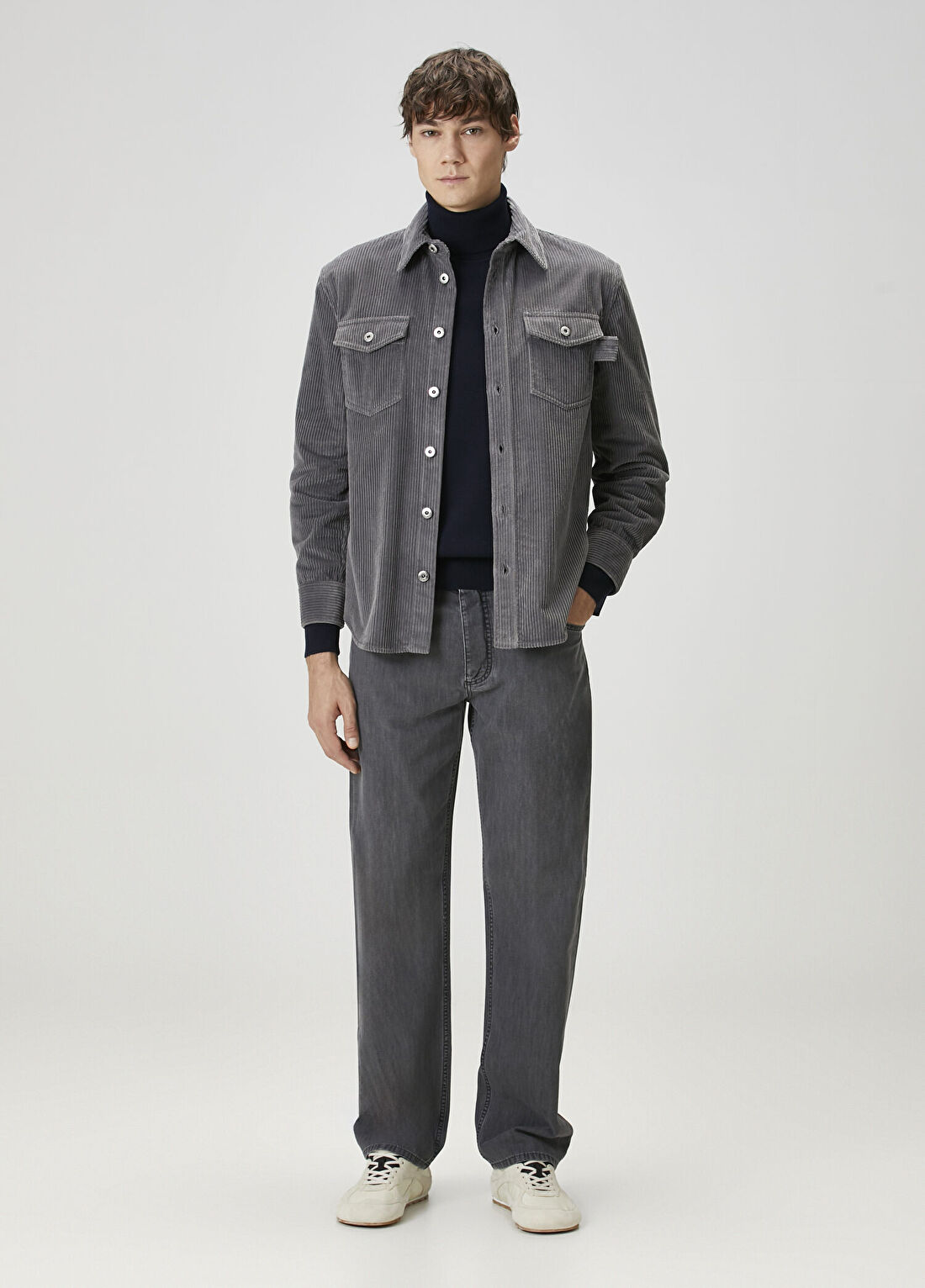 Bottega Veneta Gri Jean Pantolon