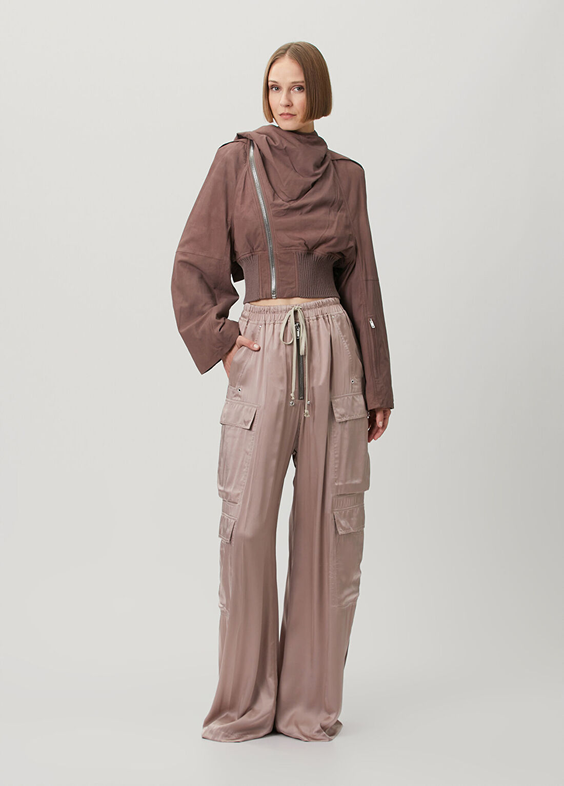 Rick Owens Pembe Kargo Pantolon
